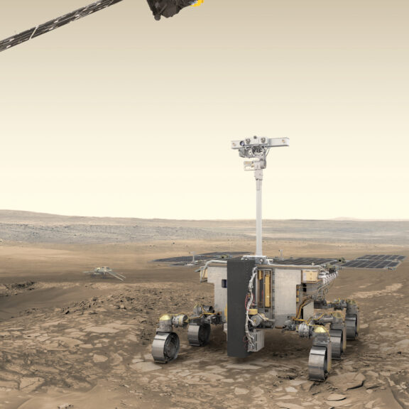 Exomars orbiter and rover